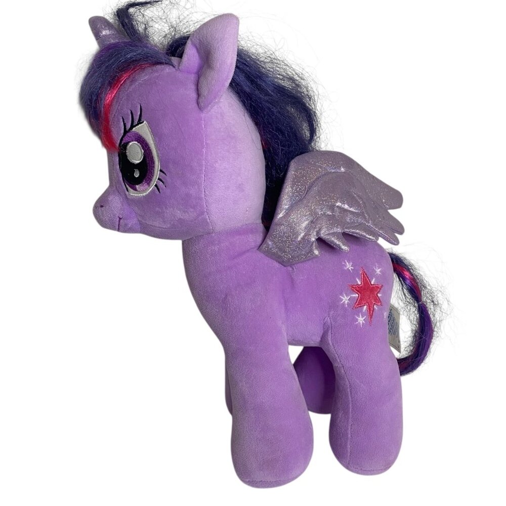 Build-A-Bear My Little Pony‎ Twilight Sparkle Plush Unicorn Wings Purple 16"Toy